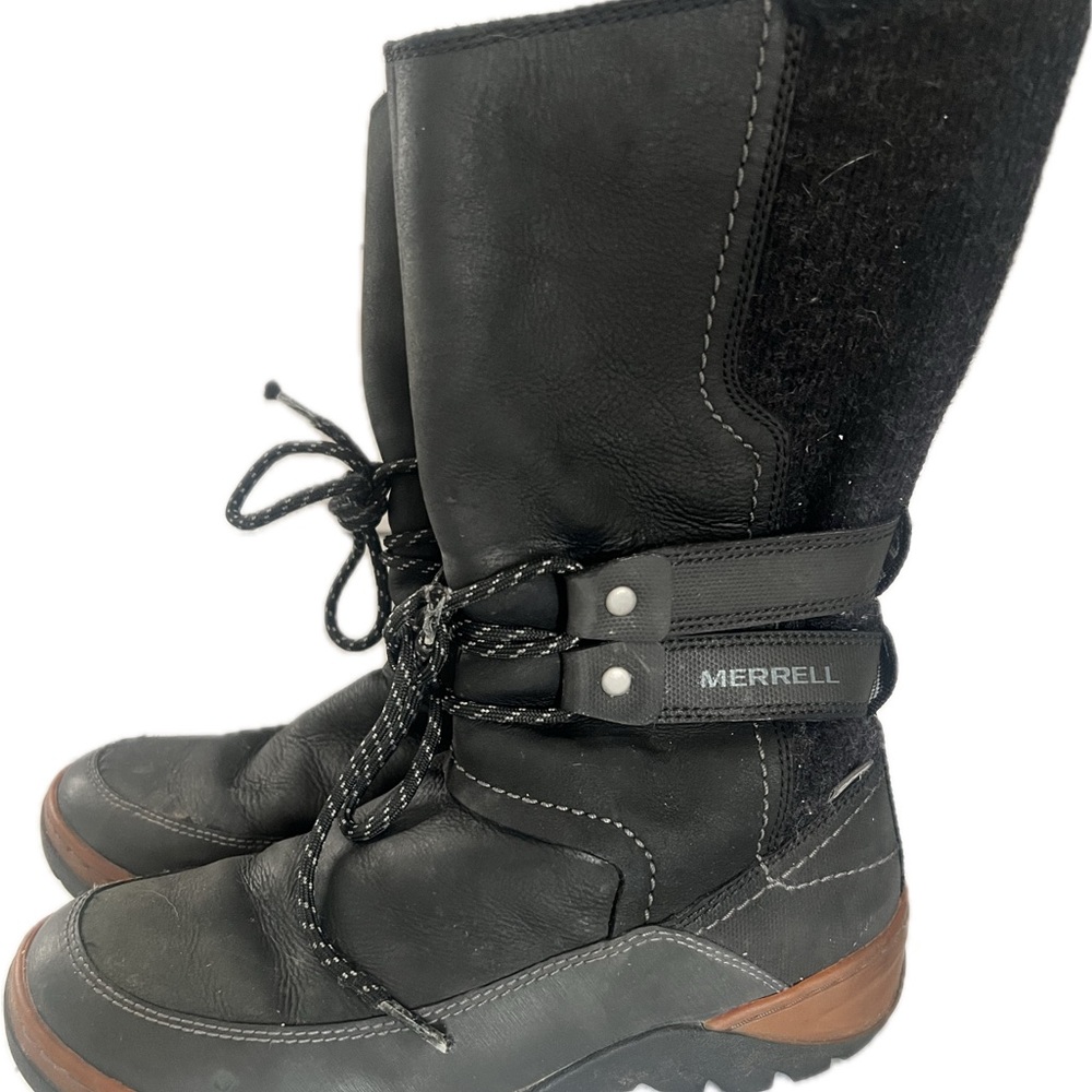 Merrell Sylva 200g Insulated Tall Winter Snow Boots Womens Size 7